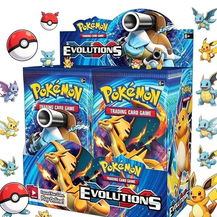 Pokémon Trading Card Game Evolutions Booster Packs obraz 1