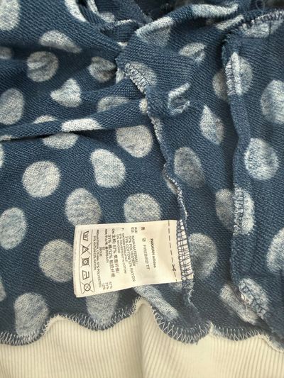 Blue Adidas Polka Dot Zip Jumper (S) 16