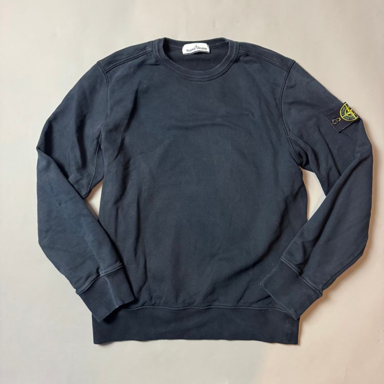 Stone Island Navy Sweatshirt - Medium