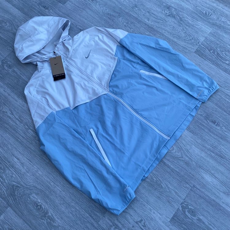 Nike Nike Miler Repel Zip Windbreaker Running Jacket - Platinum Blue [FB7541-094] product image