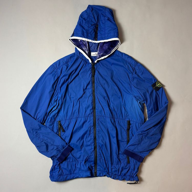 Stone Island Electric Blue Skin Touch Nylon TC - Medium
