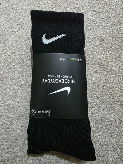 Nike Everyday Cushioned Ankle Socks 3 Pack