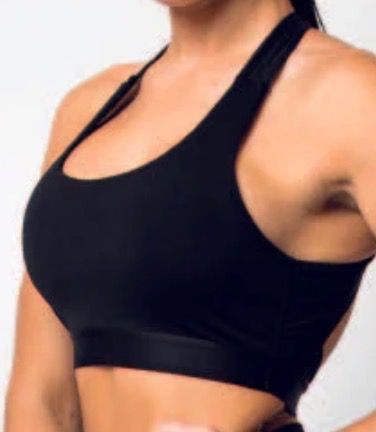 Supremacy Black Sports Bra