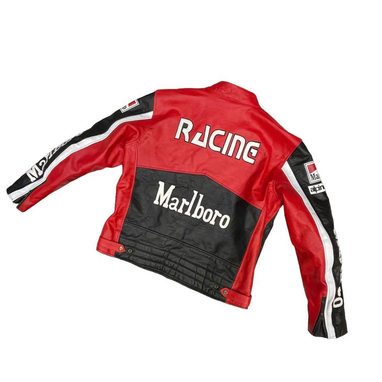 Marlboro RACING LEATHER JACKET imagen 3