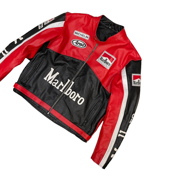 Marlboro RACING LEATHER JACKET imagen 4