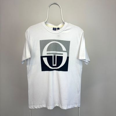 Sergio Tacchini white graphic t-shirt