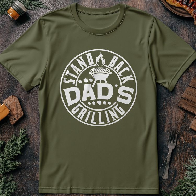 Stand Back! Dad's T-Shirt AU image 3