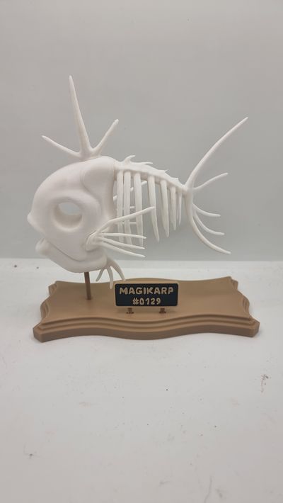 Fossil Magikarp 3d Printed
