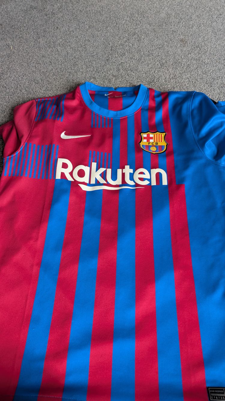 Nike Fc Barcelona Football Jersey2021-22 Home L