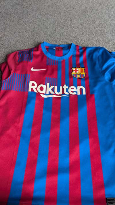 Nike Fc Barcelona Football Jersey2021-22 Home L