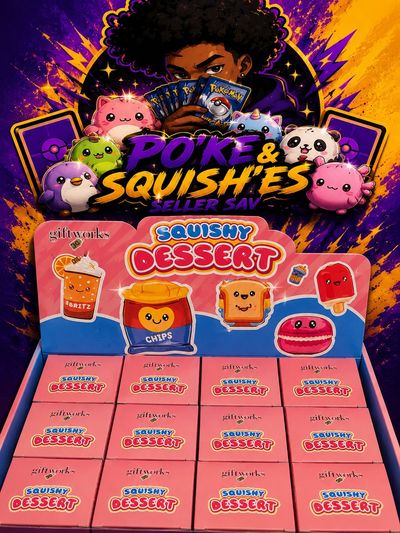 Giftworks Squishy Dessert Toys