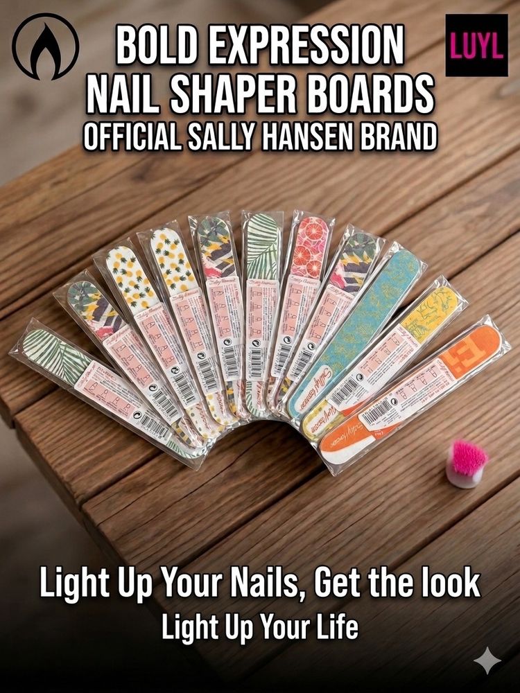 Sally Hansen Bold Expression Nail Shaper Boards pack of 5 product image