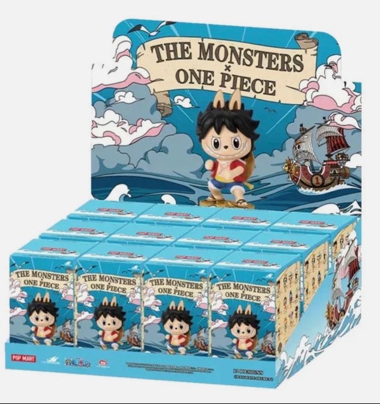 Pop Mart 1 x The Monsters X One Piece Collectible Figure BLIND BOX product image