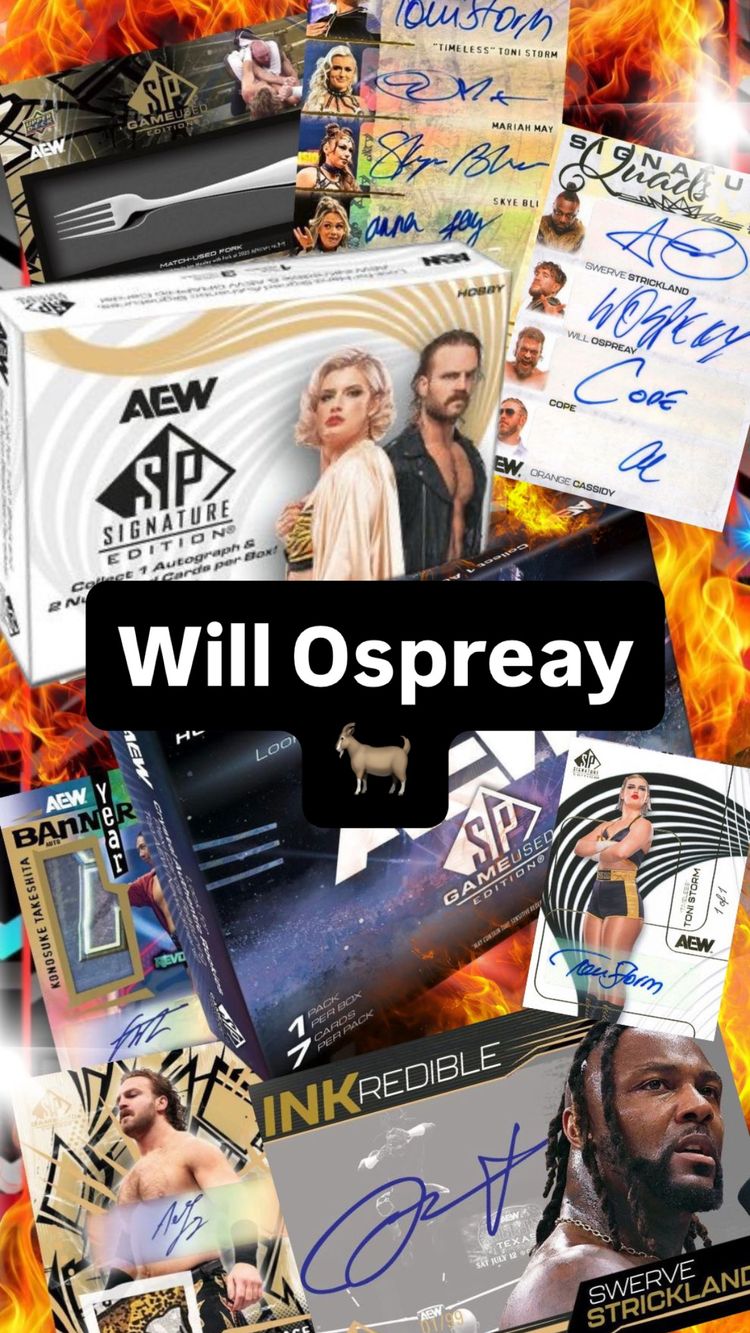 Will Ospreay (Ax9)(DUALx4)(TRIO)(QUADx3)(Mx10) image 1