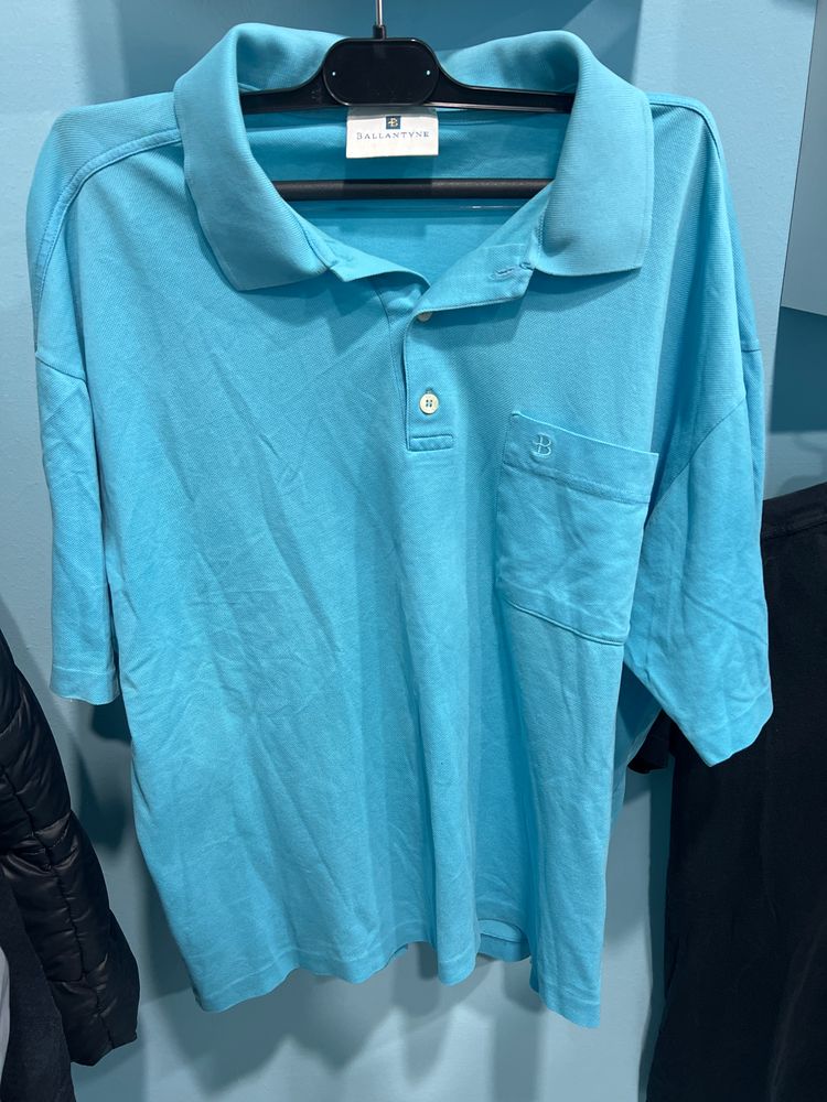 Ballantyne Blue Polo Shirt