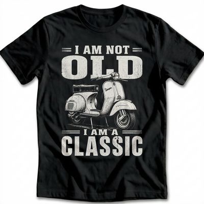 I'm Not Old I'm A Classic Vespa 33 T-Shirt 5