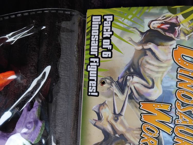Dinosaur World Pack Of 6 Dinosaur Figures imagen 4