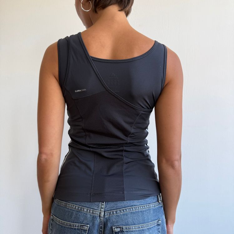 Immagine di Navy Adidas double layer top - Size S 7