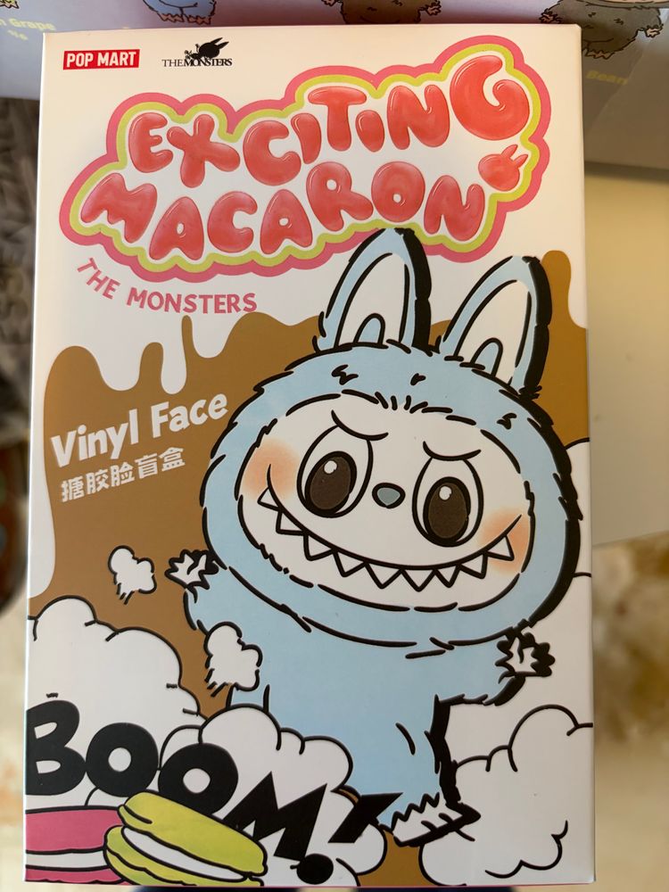 POP MART LABUBU THE MONSTERS EXCITING MACARON