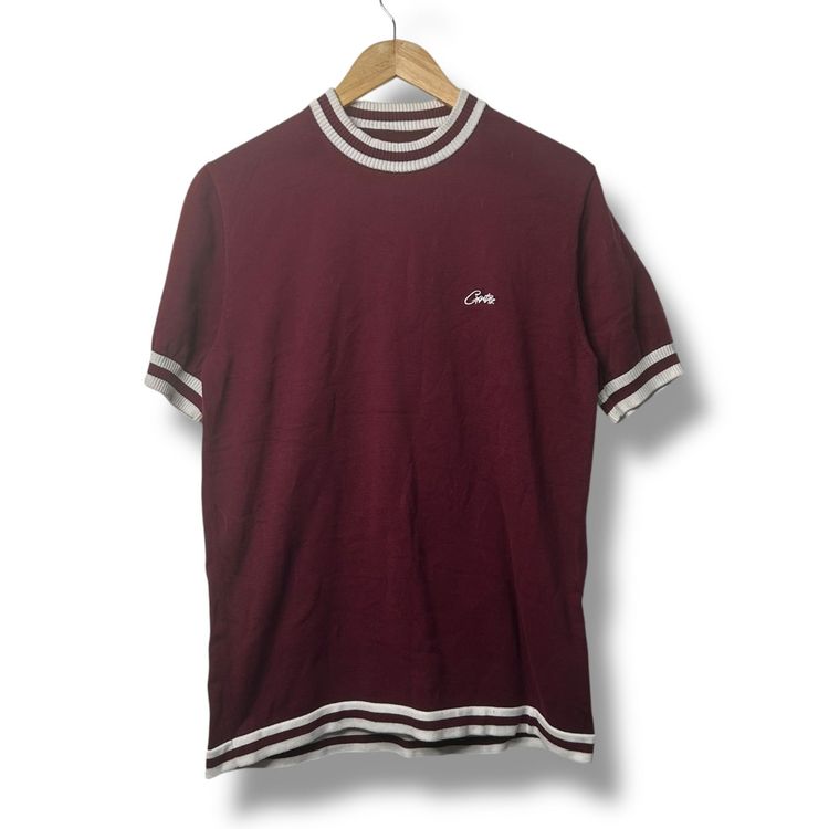 Corteiz T-shirt, burgundy, XL