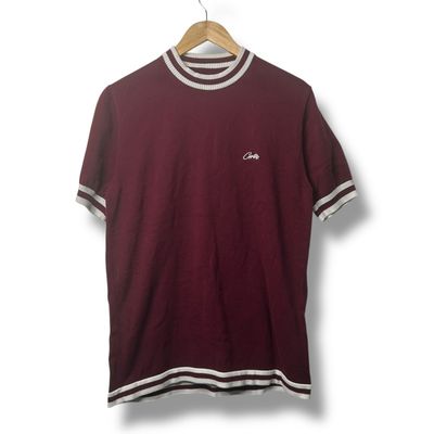 Corteiz T-shirt, burgundy, XL