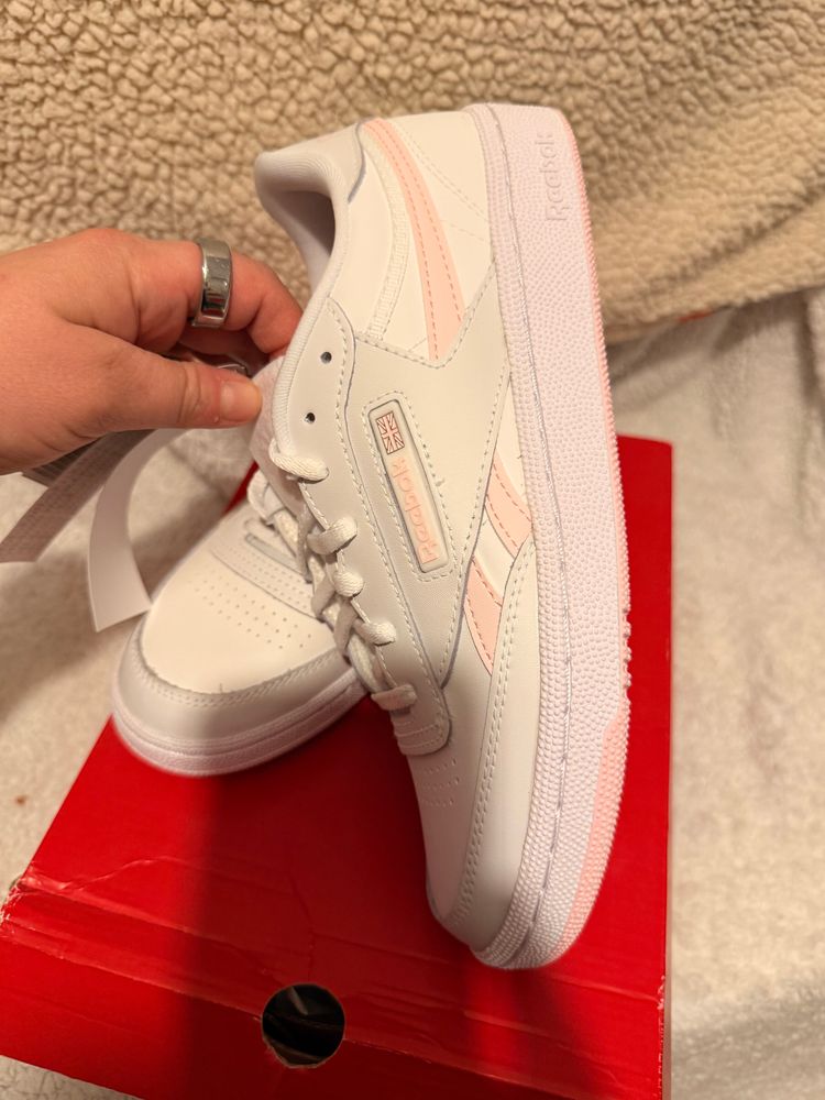 Reebok Club C Revenge Kids Tennis Shoes imagen 1