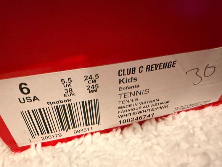 Reebok Club C Revenge Kids Tennis Shoes imagen 5