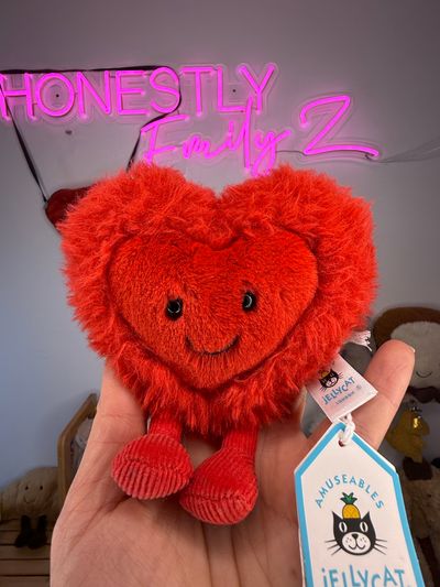 Red Heart Plush jellycat
