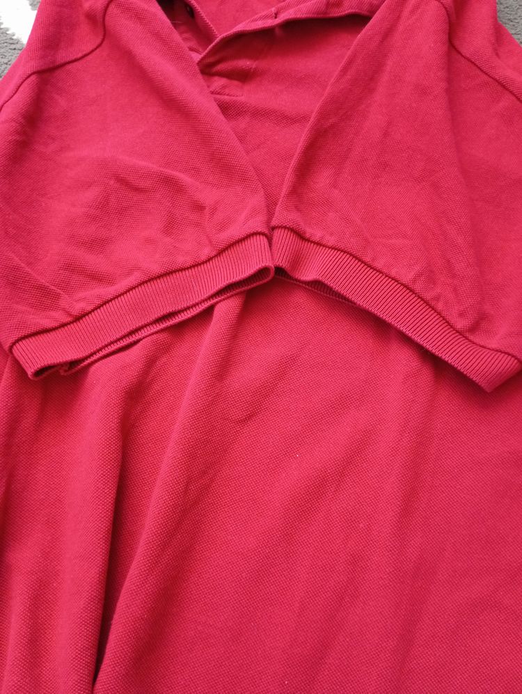 Lacoste Red Polo Shirt 4