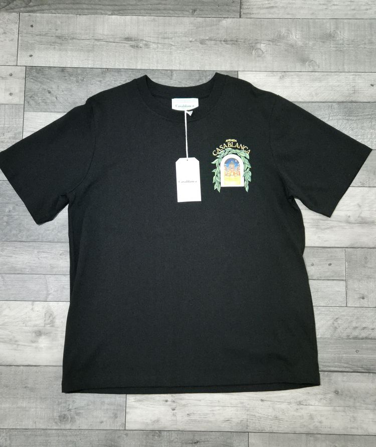 Casablanca Black T-Shirt
