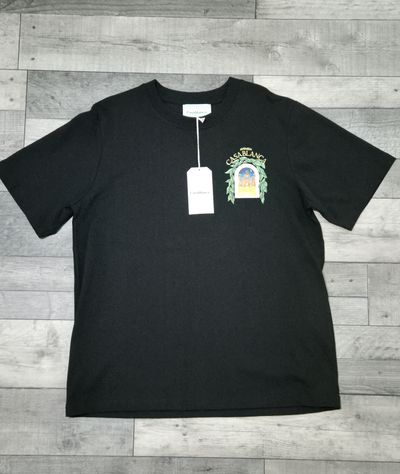 Casablanca Black T-Shirt