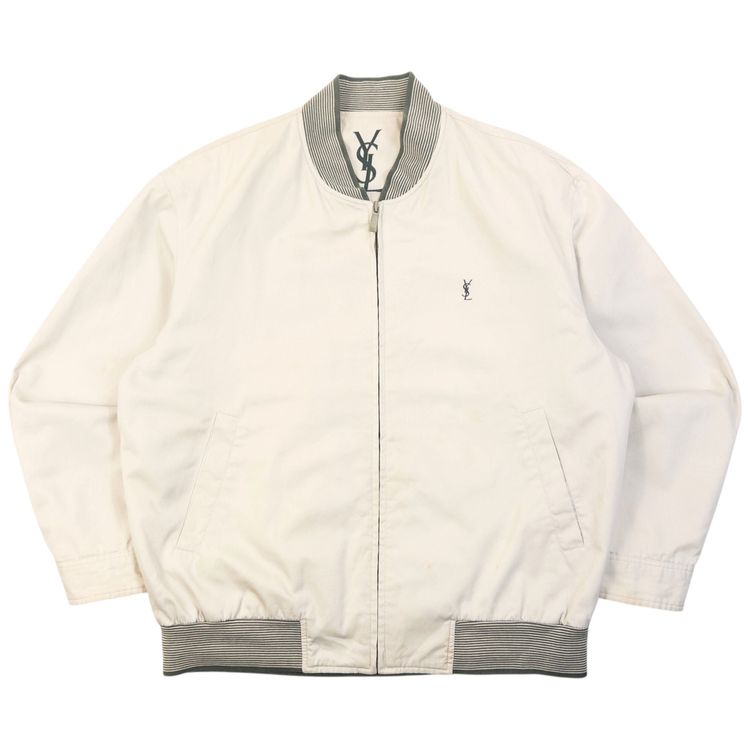 Vintage 90s YSL Yves Saint Laurent Bomber Jacket Size S image 1