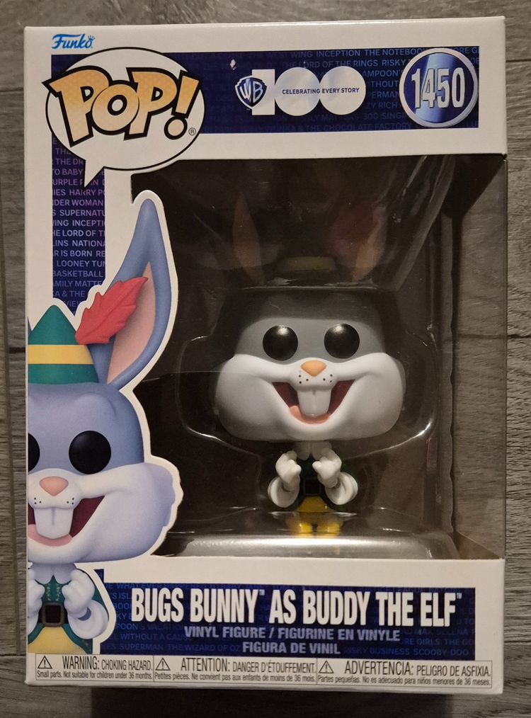Funko Pop! Bugs Bunny As Buddy The Elf Vinyl Figure