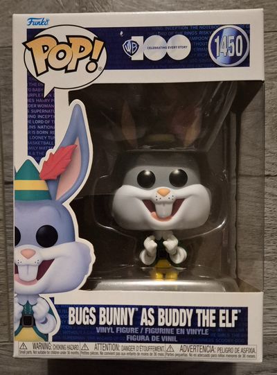 Funko Pop! Bugs Bunny As Buddy The Elf Vinyl Figure