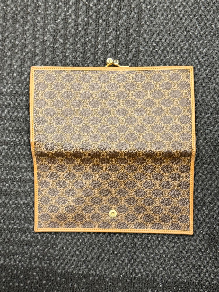 Celine Brown Patterned Wallet 3