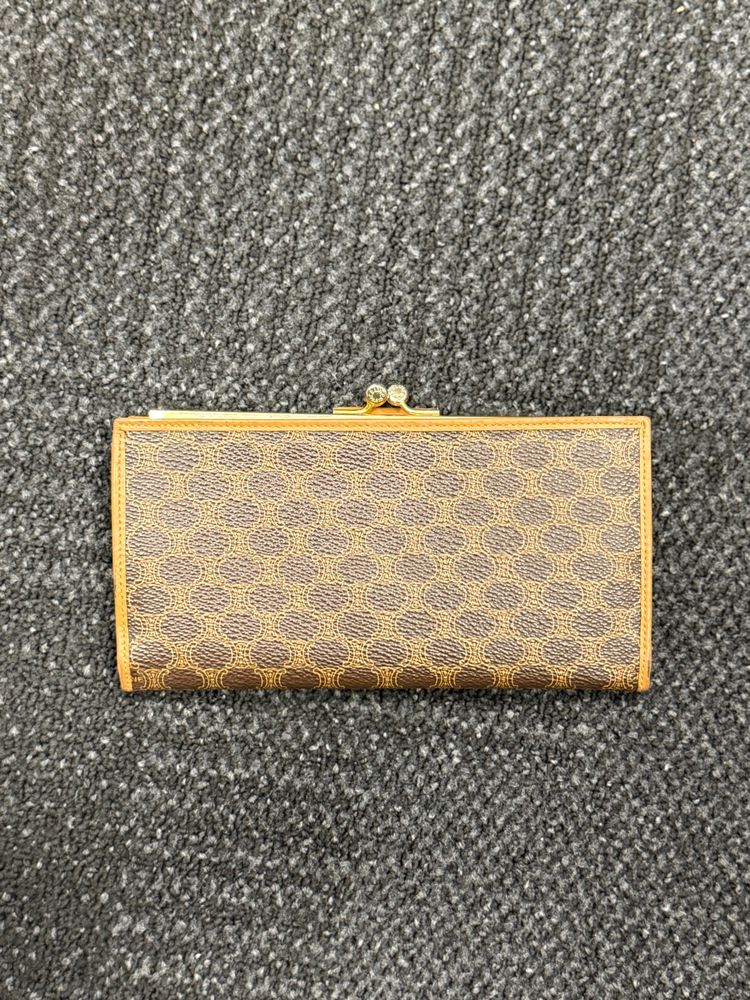 Celine Brown Patterned Wallet 2