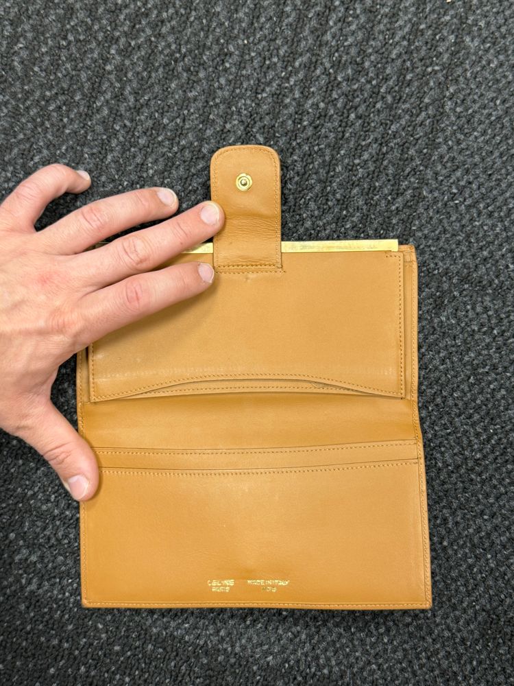 Celine Brown Patterned Wallet 4
