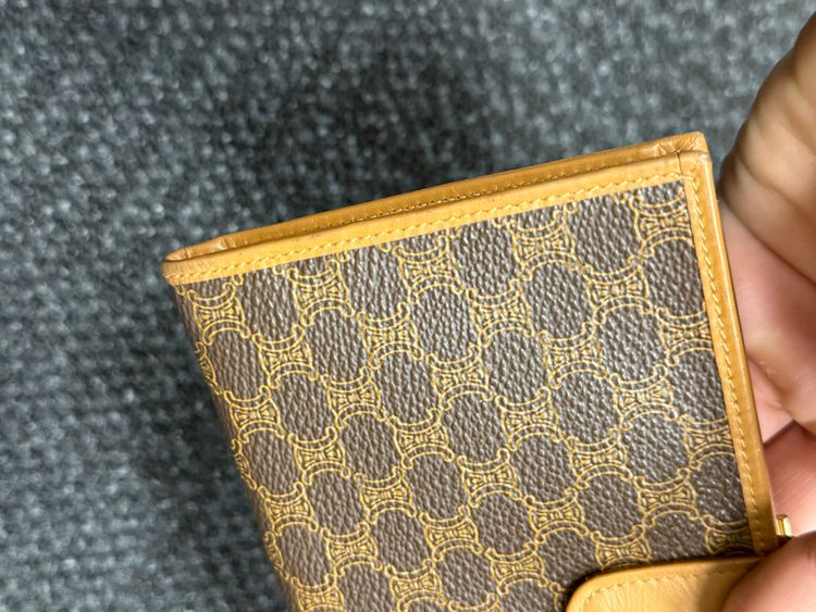 Celine Brown Patterned Wallet 6