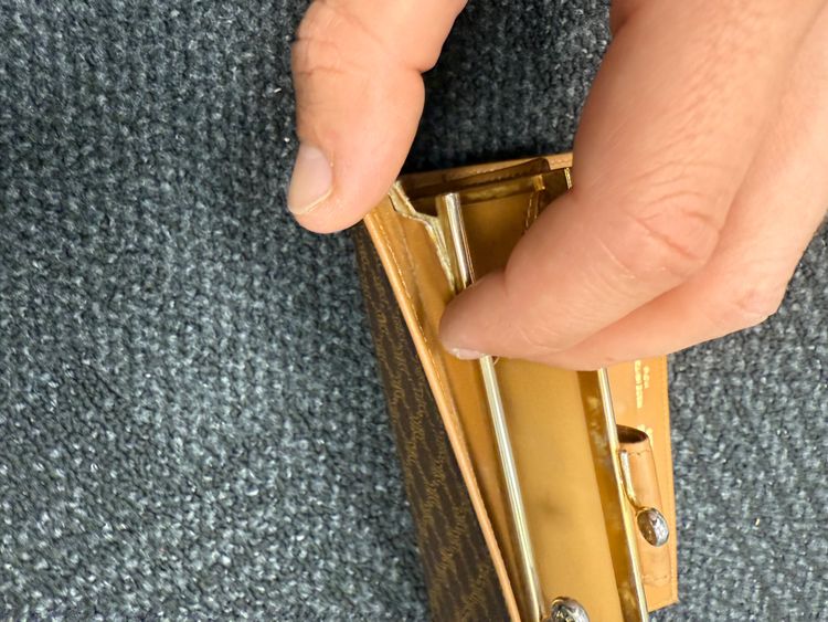 Celine Brown Patterned Wallet 8