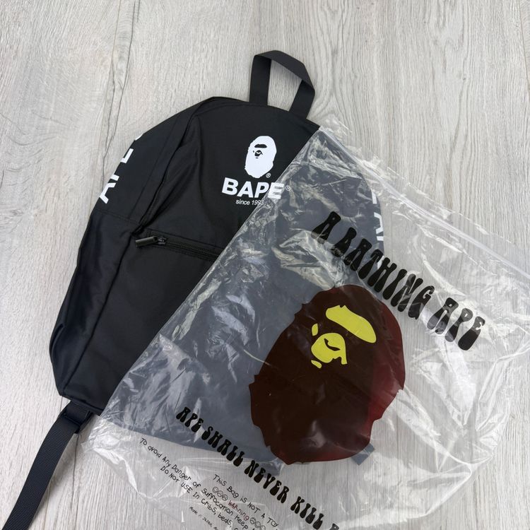Bape Men’s Black Backpack image 5