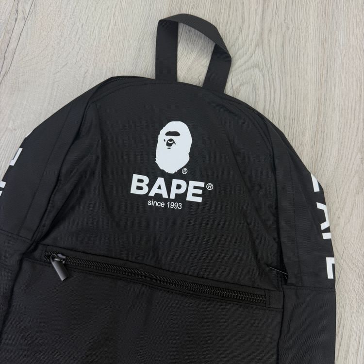 Bape Men’s Black Backpack image 4