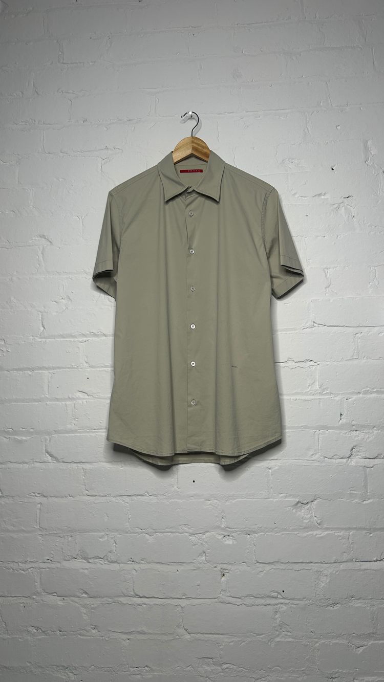 Prada Short Sleeve Button-Up Shirt