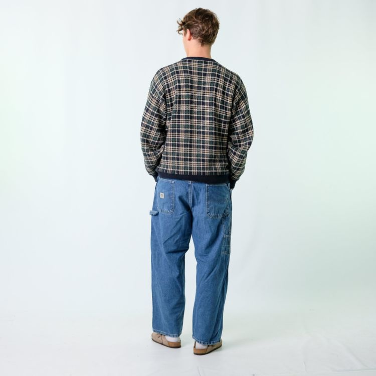 Blue y2ks Wrangler Denim Carpenter Baggy Jeans Pants (36x30) image 8