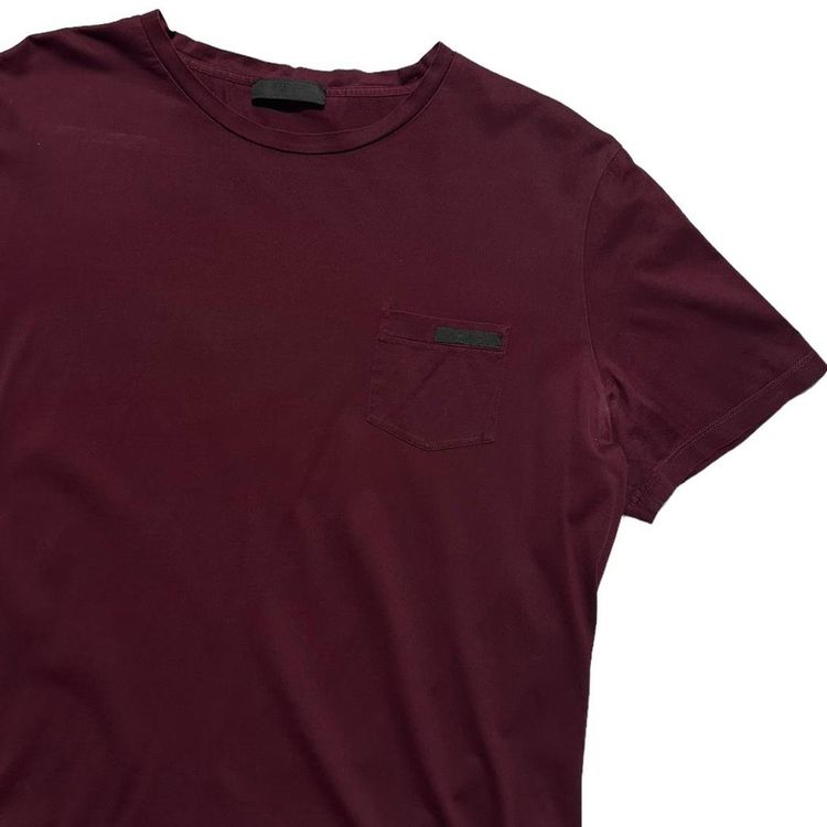 Prada Burgundy T-Shirt image 5