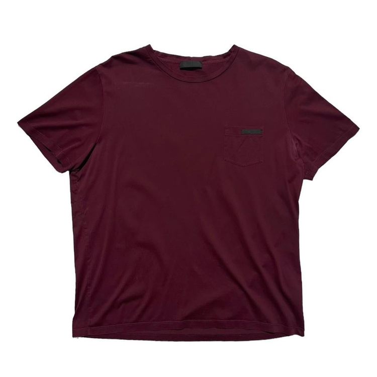 Prada Burgundy T-Shirt image 1