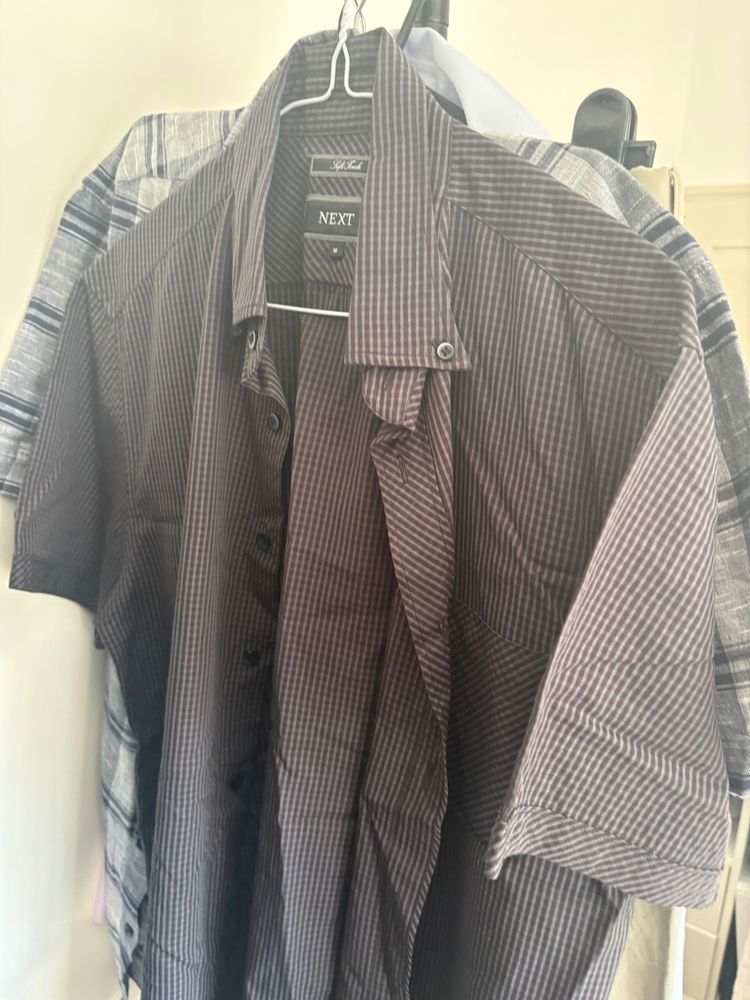 Next Mens M Short Sleeve Shirt