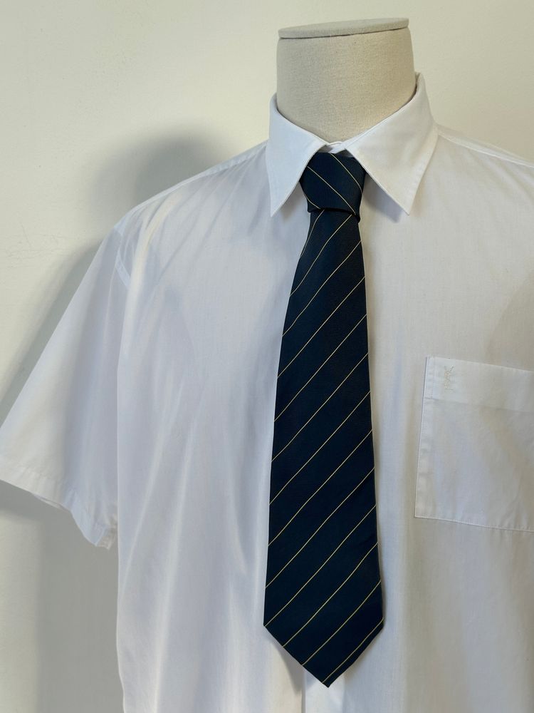 Pierre Cardin Paris 1990s Pure Silk Striped Tie image 4