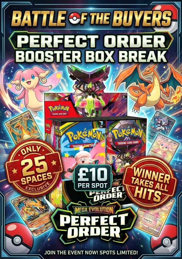 Battle Break = Pokemon Perfect Order Booster Box 