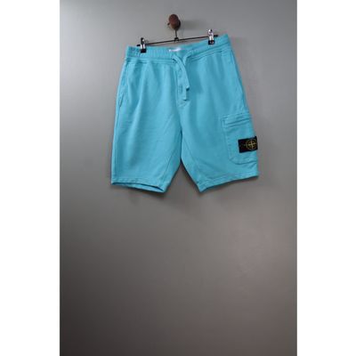 Stone Island Aqua Blue Shorts