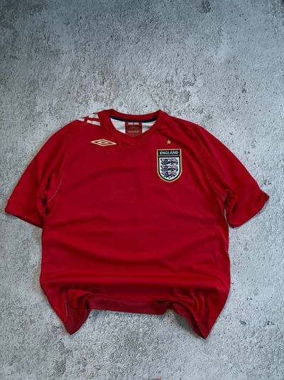 England Red Football Shirt
